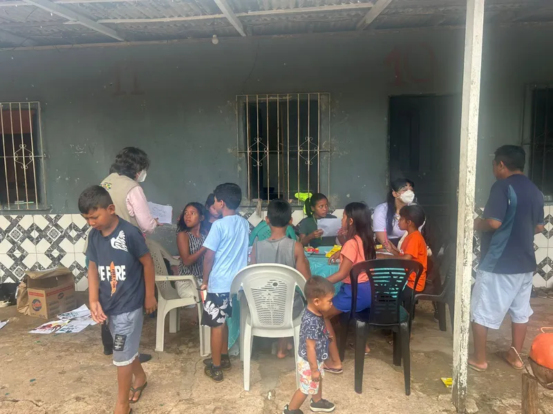 A ação realizada pela Prefeitura de Belém em Outeiro foi fundamental para garantir que os indígenas Warao recebessem o acompanhamento necessário e a proteção contra a tuberculose.