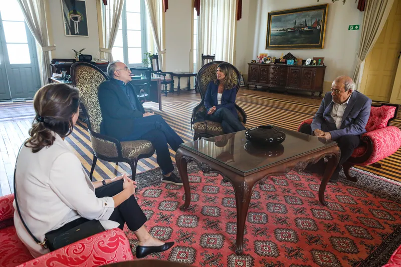 Equipe da Embaixada da Suécia faz visita ao prefeito Edmilson Rodrigues 