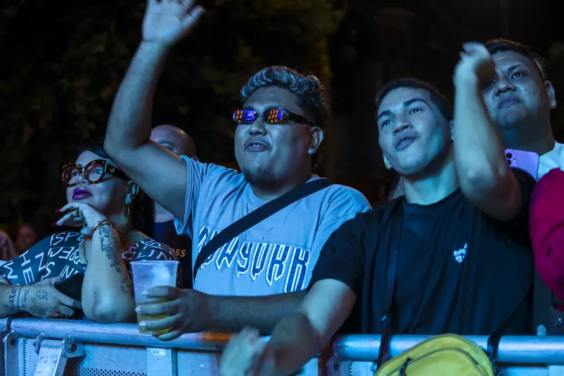 O público aprovou a programação do Festival de Música Amazônica. 