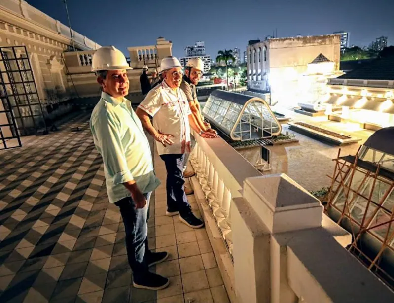 A reforma no prédio histórico do Mercado de São Brás abrange a parte interna, externa e o entorno