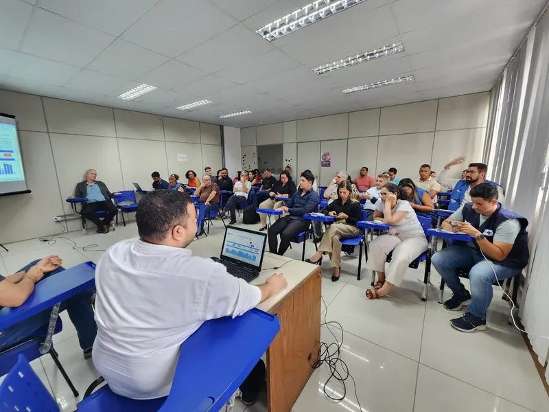O novo portal foi apresentado pelos desenvolvedores aos diretores de departamentos e coordenadores das assessorias da Sesma
