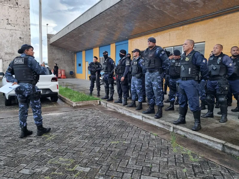 Efetivo confirmado é de 32 agentes municipais com apoio de viaturas e motos.