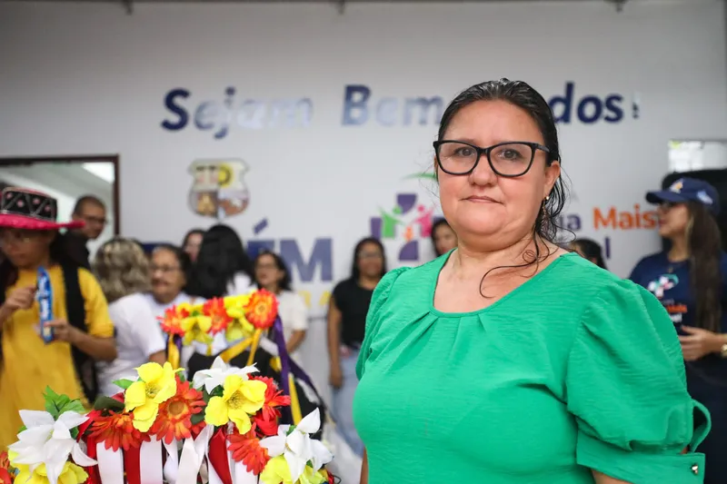 Jeruza Honorato, 47, pedagoga. <div class='credito_fotos'>Foto: Joyce Ferreira/Agência Belém/Comus | <a href='/midias/2025/originais/5652f9ff-d258-4a4c-baaa-bfca503feb9a.jpg' download><i class='fa-solid fa-download'></i> Download</a></div>