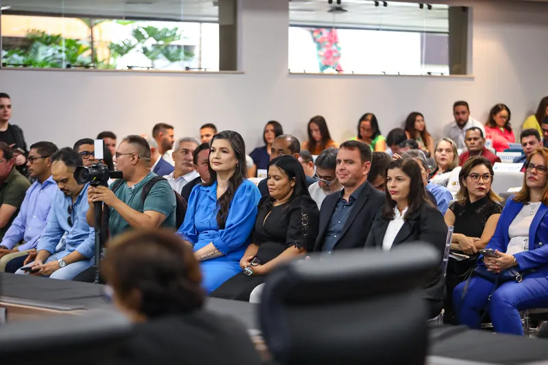 A cerimônia de entrega do Selo Diamante de Transparência Pública ocorreu na sede do órgão, no bairro do Telégrafo, na manhã desta segunda-feira, 9