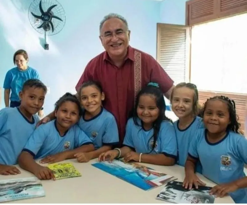 Educação é prioridade do prefeito Edmilson Rodrigues que entregou 87 unidades educativas reformadas, revitalizadas e equipadas