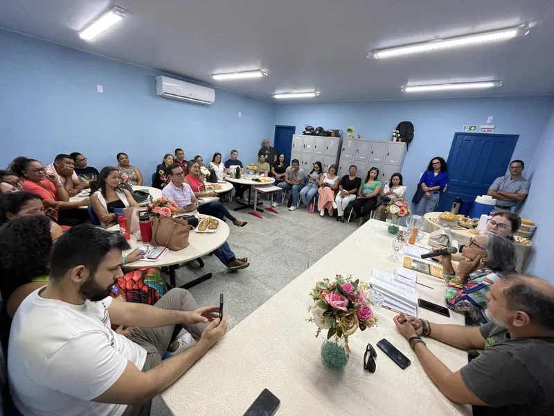 O encontro reunião os diretores do distrito administrativo de Mosqueiro.
