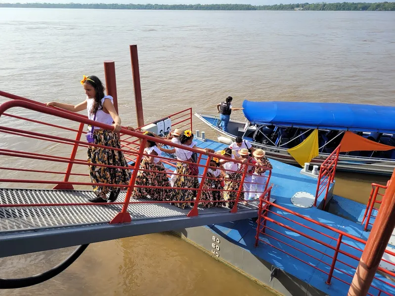 Semec participou da reunião da SBPC desde o cortejo fluvial buscando estudantes ribeirinhos