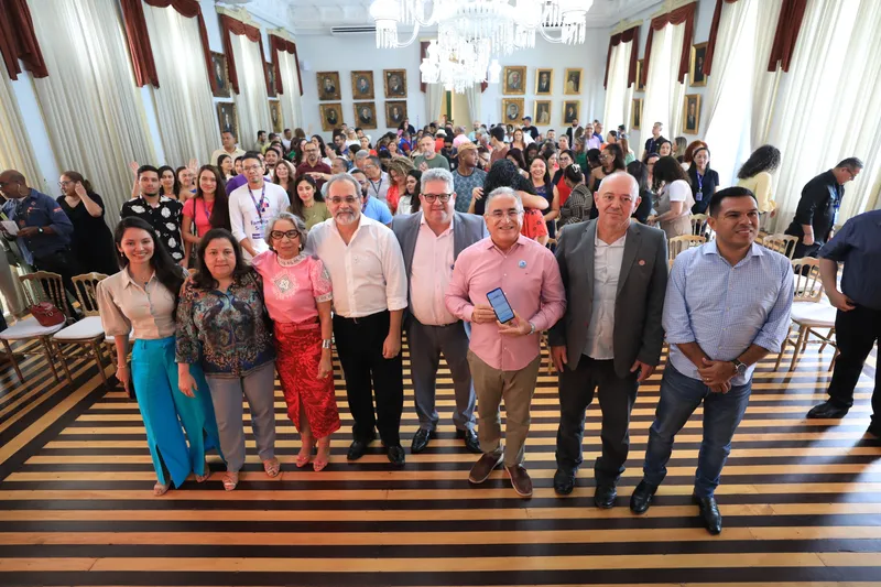 Tecnologia em saúde pública - Lançamento do aplicativo Saúde Belém Digital <div class='credito_fotos'>Foto: MÁCIO FERREIRA / AG BELÉM | <a href='/midias/2025/originais/81d9a231-0f5f-4aec-87e2-cbd768e02cc2.jpg' download><i class='fa-solid fa-download'></i> Download</a></div>