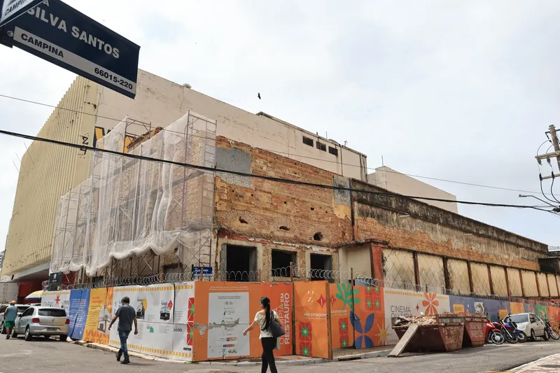 Cine Olympia está em obras para reabrir com a antiga glória