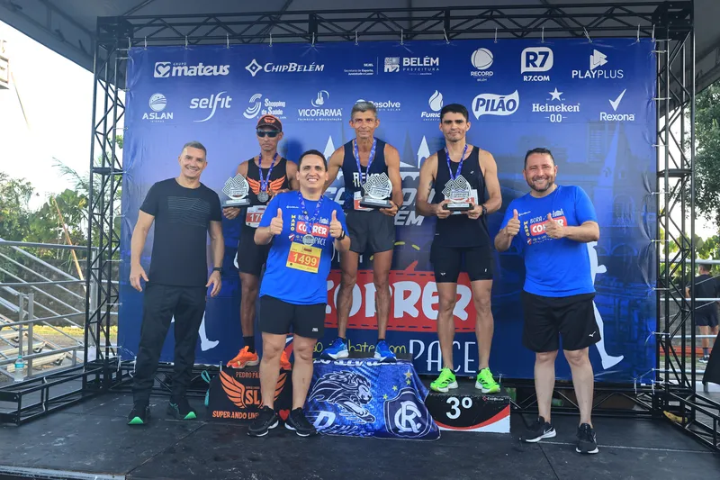 O vice-prefeito, Cássio Andrade, representou o prefeito Igor Normando e participou da premiação dos vencedores da Corrida de Belém.