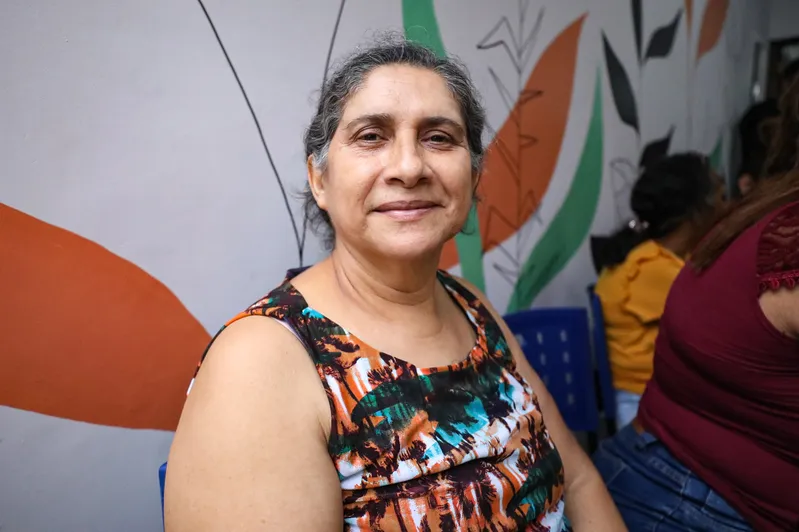 Rosane de Cássia Silva, 60, dona de casa. <div class='credito_fotos'>Foto: Joyce Ferreira/Agência Belém/Comus | <a href='/midias/2025/originais/a4bb38a1-89df-44f3-a9ad-baff7097570d.jpg' download><i class='fa-solid fa-download'></i> Download</a></div>