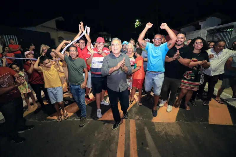 Moradores comemoraram a conquista da dignidade com a revitalização da Rua Pará, em Icoaraci.