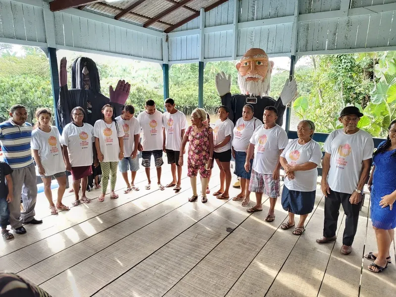 Turma de Ejai da Escola Nossa Senhora dos Navegantes.