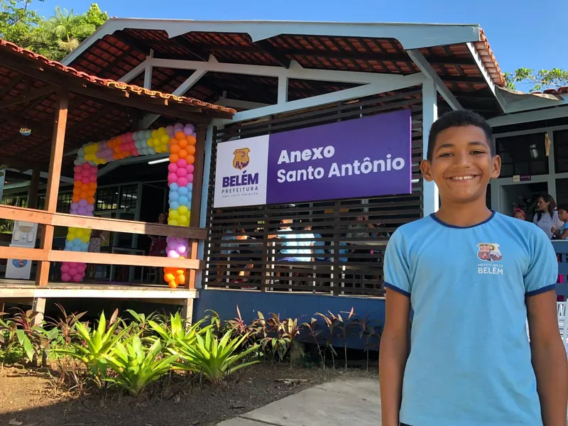 Inauguração do Anexo Santo Antônio, Combu.
