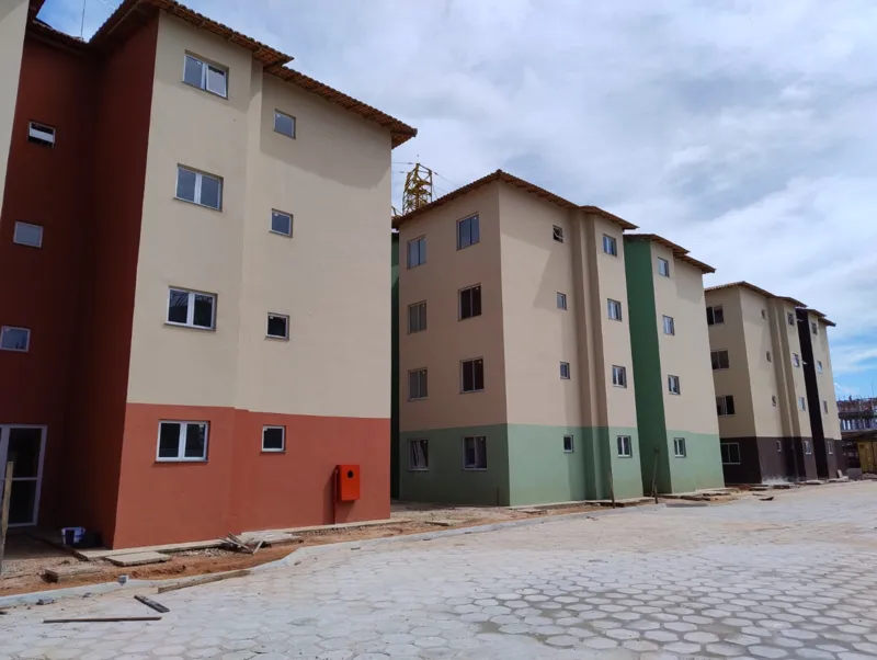 A Prefeitura está construindo o Conjunto Habitacional e Comercial na travessa Quintino Bocaiúva, na Condor, com 224 unidades habitacionais e 44 boxes comerciais