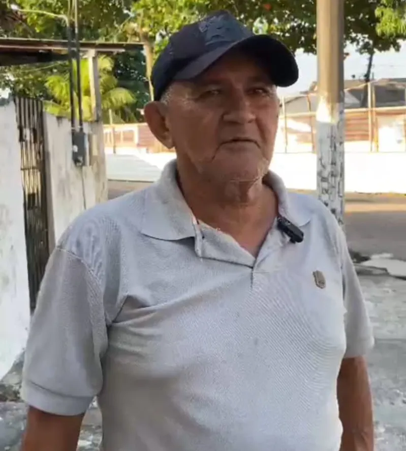Claudionor Viegas Góes, morador da área do Contorno Norte há 40 anos, elogiou a obra e disse que o local estava abandonado há várias gestões.