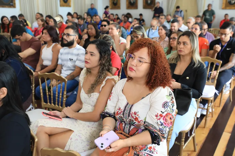 Tecnologia em saúde pública - Lançamento do aplicativo Saúde Belém Digital <div class='credito_fotos'>Foto: MÁCIO FERREIRA / AG BELÉM | <a href='/midias/2025/originais/e2b47379-35c9-4a3b-9424-093fdd1dfaad.jpg' download><i class='fa-solid fa-download'></i> Download</a></div>