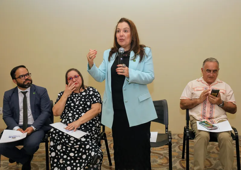Professora doutora Betânia Fidalgo falou sobre a parceria com a prefeitura.