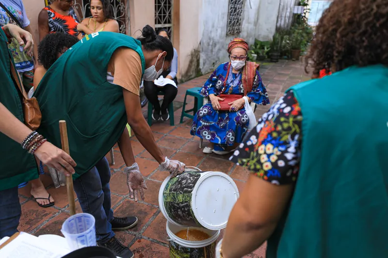 A atual gestão implementou ações de apoio e respeito, com apoio jurídico, social e psicológico em terreiros da capital.