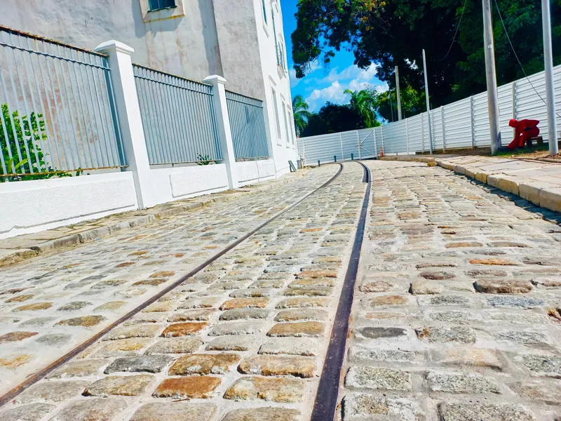 Ladeira do Castelo já está toda concluída.
