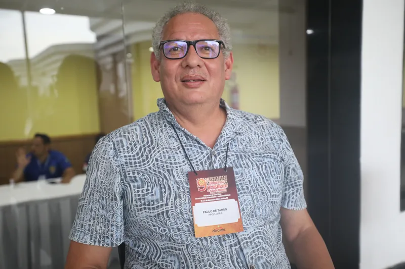 O psicólogo Paulo de Tarso, que coordenou uma oficina sobre saúde mental na Unama, destaca “diálogo com os movimentos da luta antimanicomial”