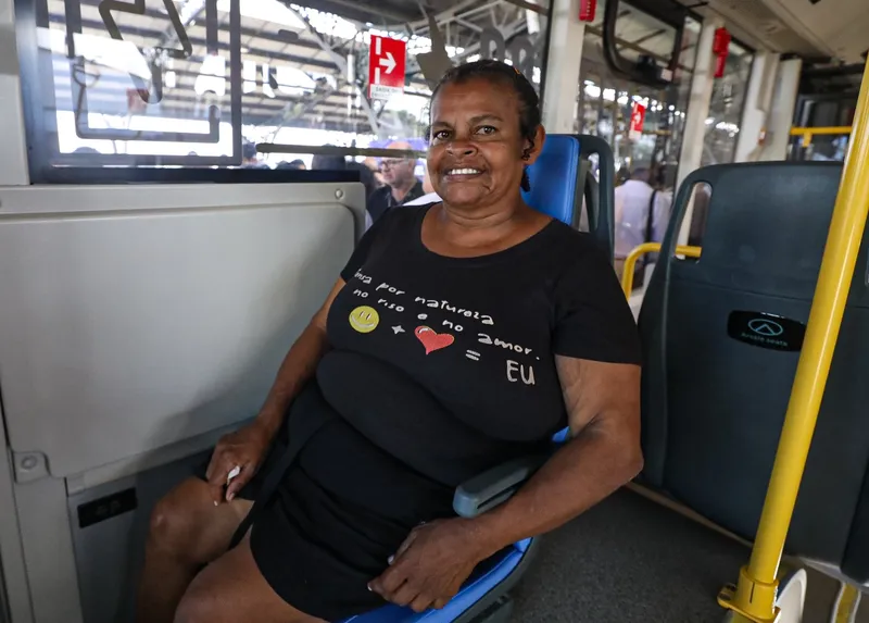 Roseane Amorim, autônoma e moradora do bairro Mangueirão. <div class='credito_fotos'>Foto: Joyce Ferreira/Agência Belém/Comus   |   <a href='/midias/2025/originais/f5be9b0f-7aab-4146-b810-910b577d7c66.jpg' download><i class='fa-solid fa-download'></i> Download</a></div>