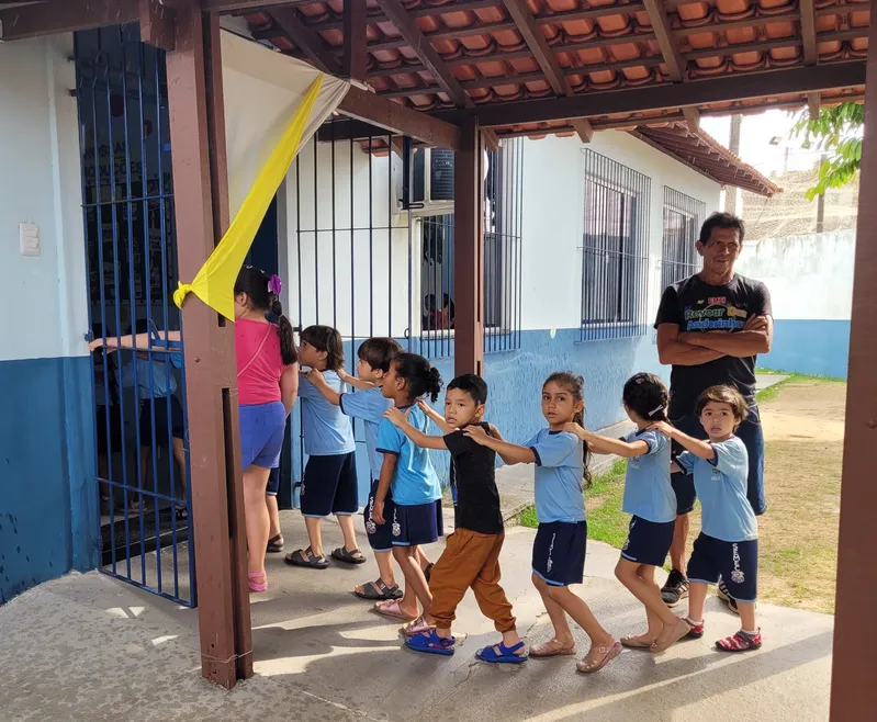 Só na Escola Revoar das Andorinhas, 
o parque vai beneficiar mais de 140 estudantes.