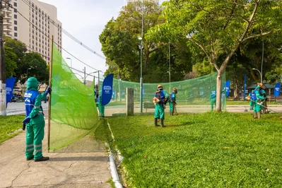 Galeria: Belém Limpa - Mutirão de limpeza chega a 22 praças da cidade