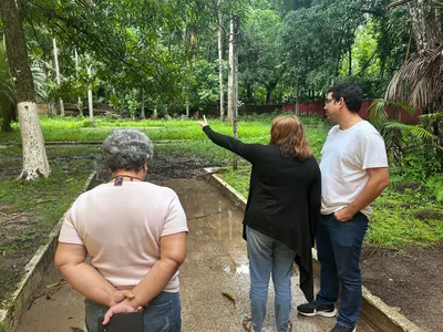 Presidente da Funpapa visita unidades da rede de assistência social