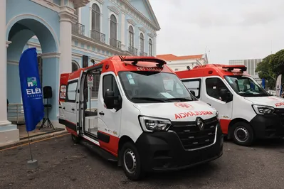 Galeria: Prefeitura de Belém reforça a saúde com novas ambulâncias