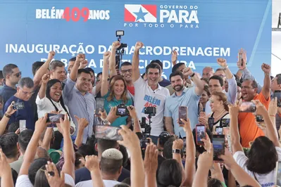 Galeria: Entrega do canal da Timbó - Primeira obra da COP30