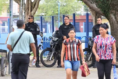 Operação intensifica rondas e reforça presença da Guarda Municipal em praças e áreas de grande movimento