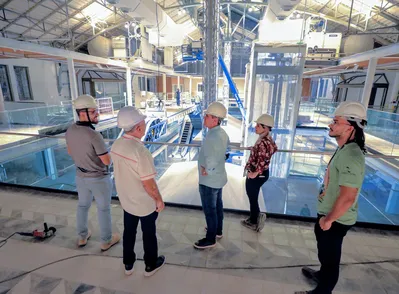 Prefeitura faz vistoria no Mercado de São Brás antes da entrega dia 13 de dezembro