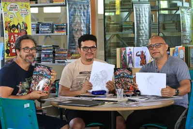 Quadrinhos nacional e regional têm espaço de valorização e incentivo na Biblioteca Municipal Avertano Rocha
