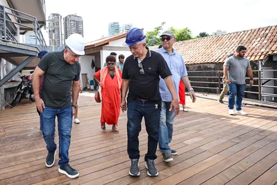 Prefeitura de Belém vistoria fase final de construção do Memorial dos Povos Negros