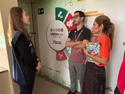 Equipe do Ministério da Saúde visita o Centro de Informação e Assistência Toxicológica de Belém