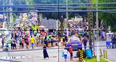 Segurança é destaque no segundo dia de pré-Carnaval de rua