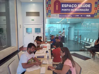 Belém tem vacinação contra a gripe nos shoppings e na Praça da República, neste fim de semana