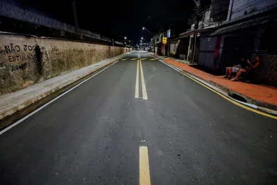 Galeria: Obra concluída - Drenagem e pavimentação da rua Santa Clara, no Parque Verde 