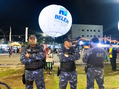 Esquema estratégico garante segurança no segundo dia de shows do aniversário de Belém no Portal da Amazônia